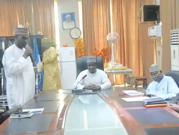 University of Maiduguri's Vice-Chancellor, Prof. Mohammed Laminu Mele, Receives Congratulations from Lake Chad Research Institute