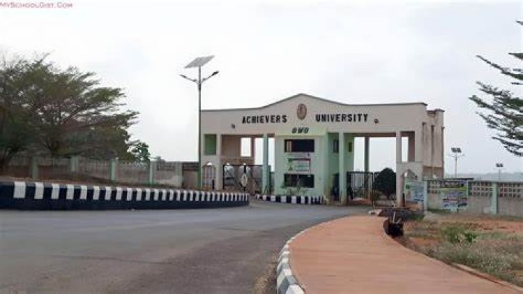 Achievers University Announces admission screening exercise and Tuition-Free Scholarships