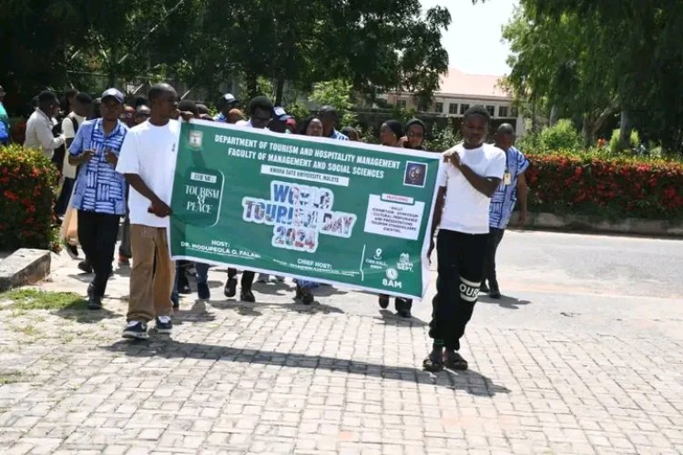 KWASU Hosts Campus-Wide Rally to Celebrate World Tourism Day