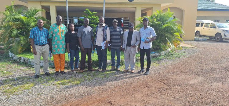 NSE Makurdi Branch Pays Courtesy Visit to FUHSO Vice Chancellor, Prof. Innocent Ujah