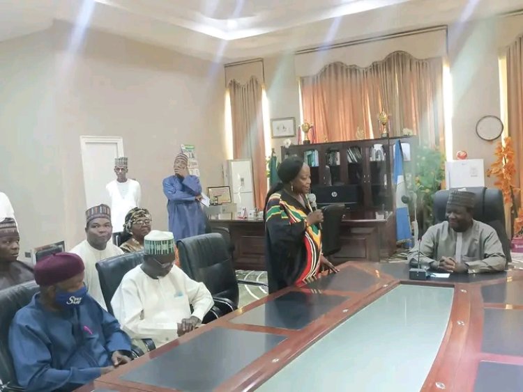 UNIMAID VC Receives Congratulatory Visit from Faculty of Education