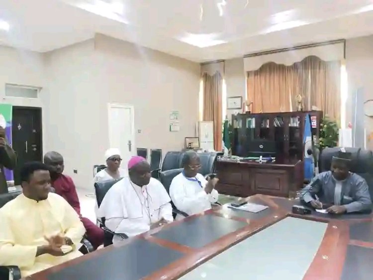 UNIMAID VC Prof. Mohammed Laminu Mele, Receives Catholic Chaplaincy Delegation