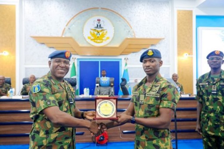 NAF Officer Makes History as First African to Win International Cadet Sword of Honour at British Military College