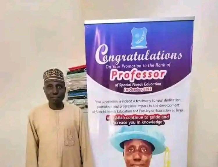 Meet Prof. Umar A. Taura's Stellar The First PhD & Professor in Special Education