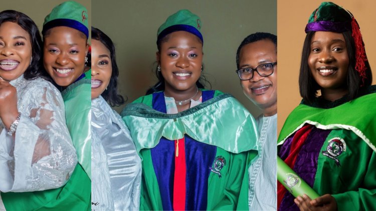 Popular Yoruba Gospel Singer Tope Alabi Celebrates Daughter Who Graduates From Covenant University with Good Grades