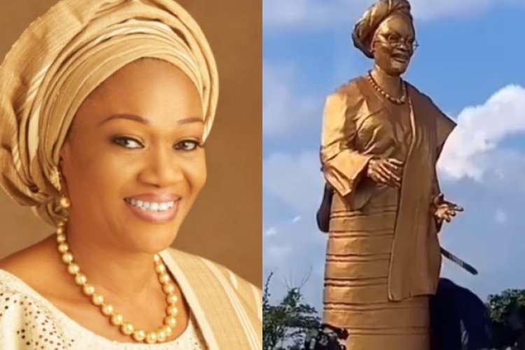 Ooni Honors Oluremi Tinubu with Golden Statue at Obafemi Awolowo University Ceremony