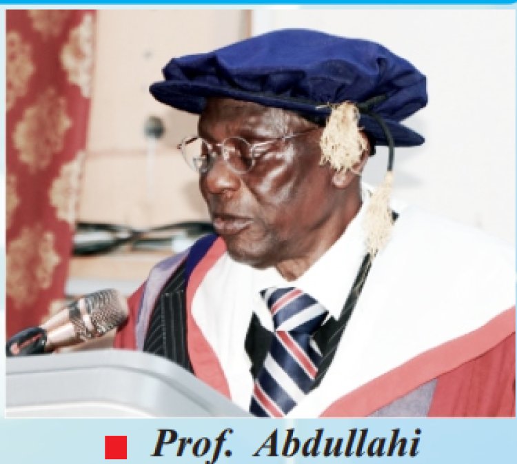 We Can No Longer Depend on Exams to Assess Students— Prof. Abdullahi at UNILORIN 266th Lecture