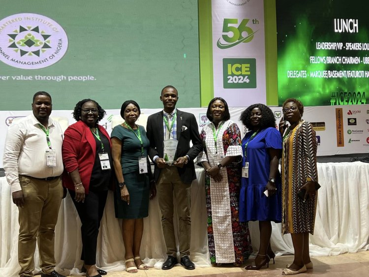 UNIJOS Medical Student Wins National HR Essay Writing Competition Organized by CIPM