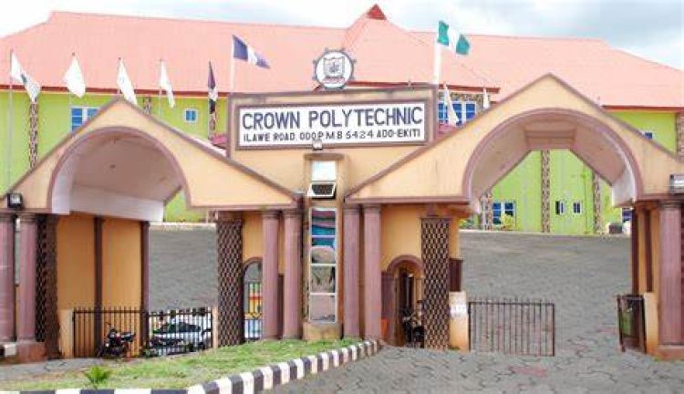 Crown Polytechnic Begins Admission for 2024/2025 Academic Year.