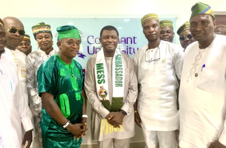 Alamala Barracks Honors Covenant University Vice-Chancellor with Honorary Membership