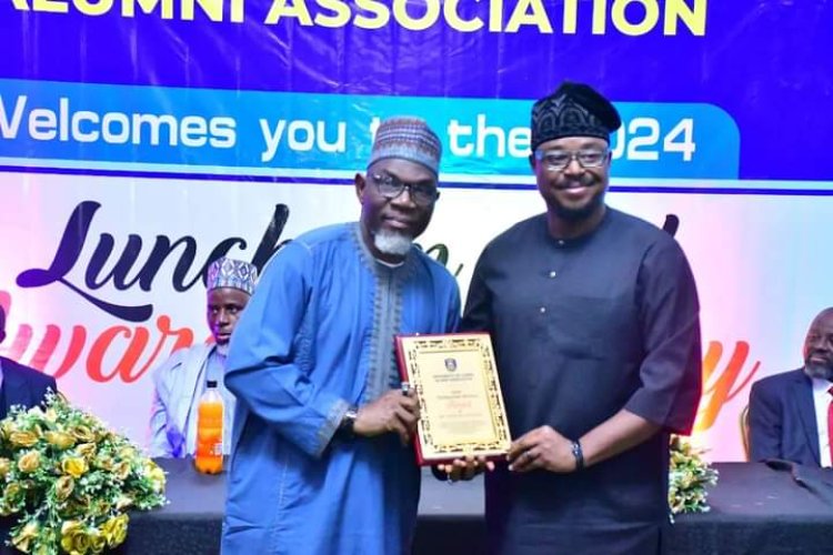 KWASU VC Prof. Shaykh-Luqman Jimoh Receives Distinguished Alumni Award from UNILORIN