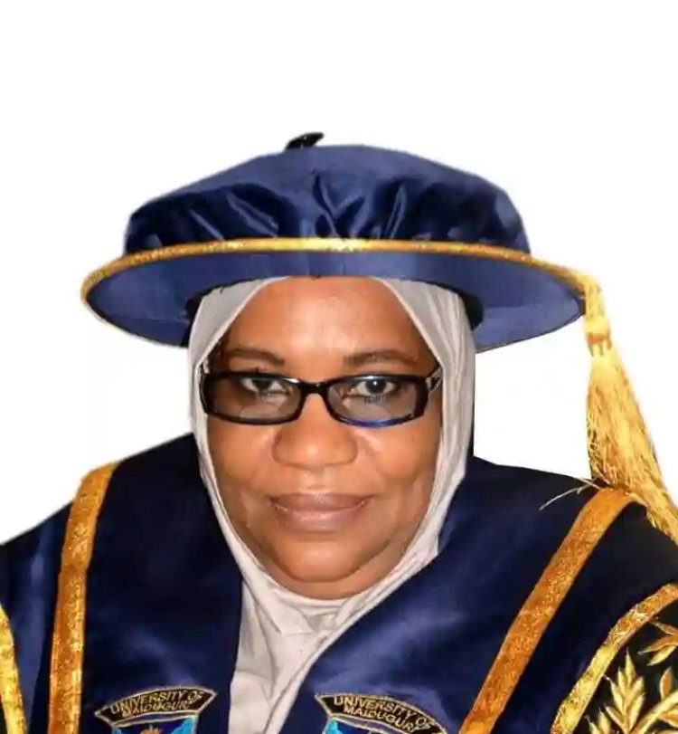 Meet UNIMAID Lecturer, Prof. Fanna Inna Abdurahman, the First Female Kanuri Professor In Nigeria