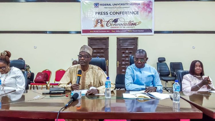 FULOKOJA VC Prof. Akinwumi Briefs Press Ahead of 8th Convocation Ceremony