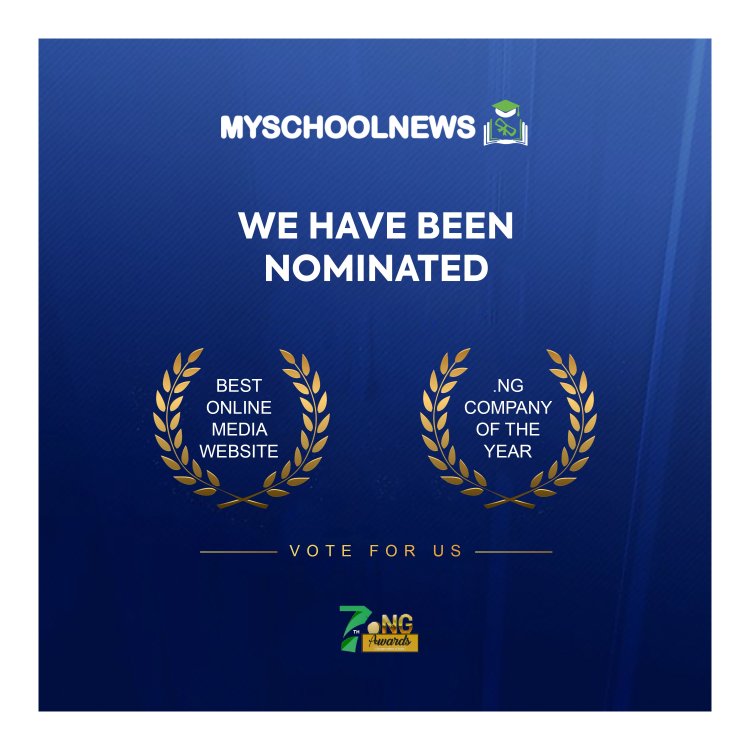 Myschoonews Bags Two Nominations as NiRA Announces 7th Edition of .NG Awards