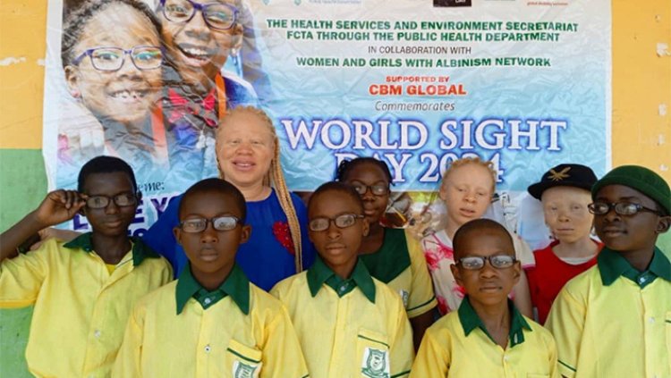 Partially Blind Students Celebrate Clearer Vision Through World Sight Day Outreach in Abuja