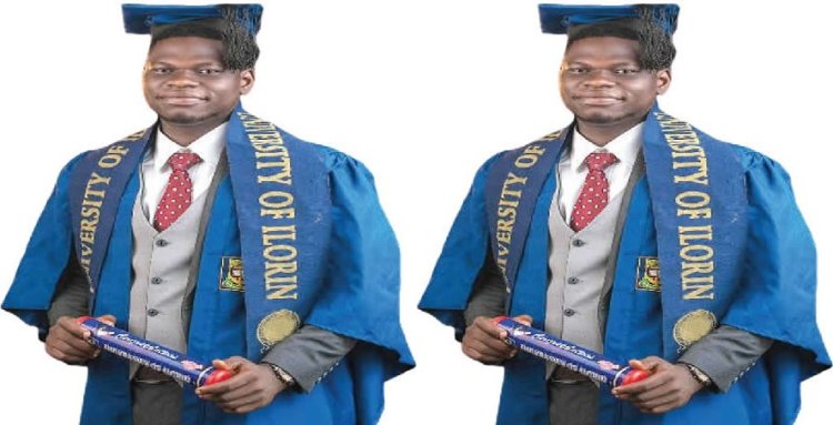 My Father Taught Me Maths at Home After Losing His Job Couldn’t Afford to Pay My School Fees – UNILORIN Best Graduating Student