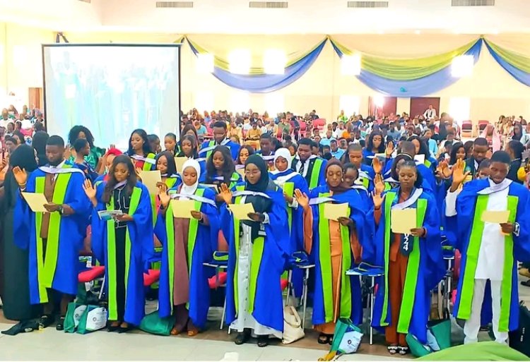 Edo State University (EDSU) Inducts 34 Medical Laboratory Science Graduates