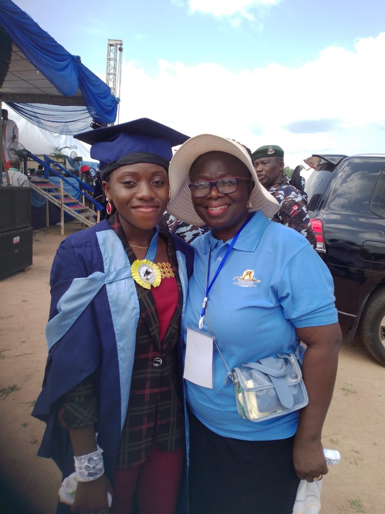 FULOKOJA Celebrates Comr. Ene-Ojo Beauty Enyo-Ojo as Best Graduating Student with 4.92 CGPA