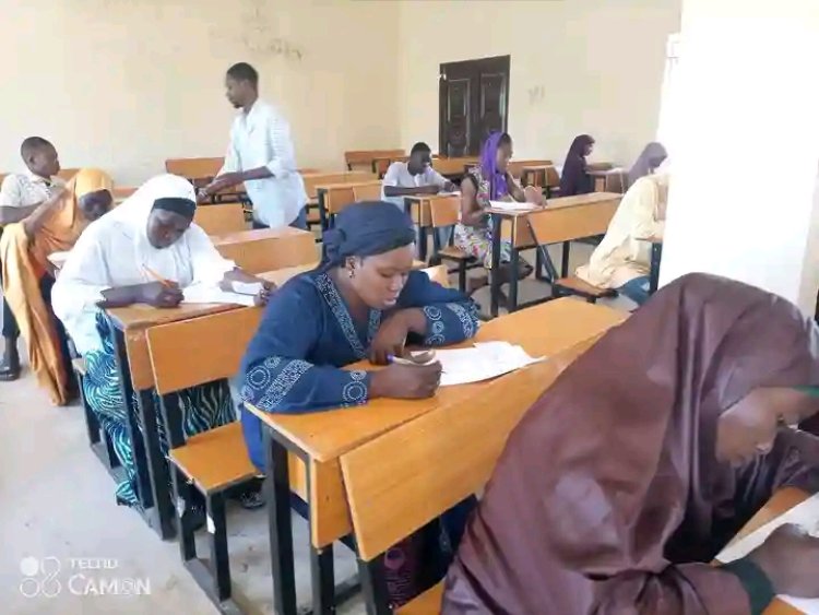 Mustapha Umar Mustapha College of Nursing, Biu Holds Entrance Exam for 2024/2025 Academic Session