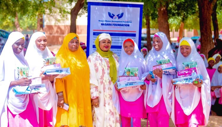 Kebbi First Lady Empowers Girls' Education with Book and Sanitary Pad Donation