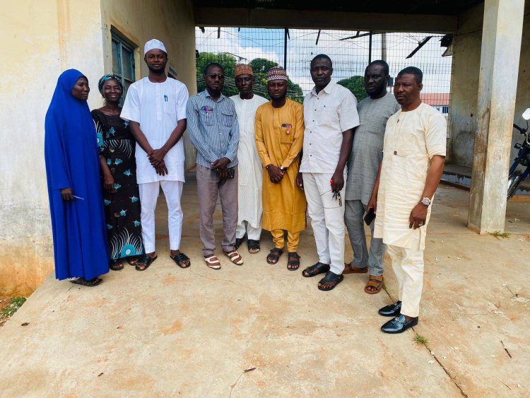 Niger State Polytechnic SUG President Sani Murktar Pays Courtesy Visit to Teachers at Government College Bida