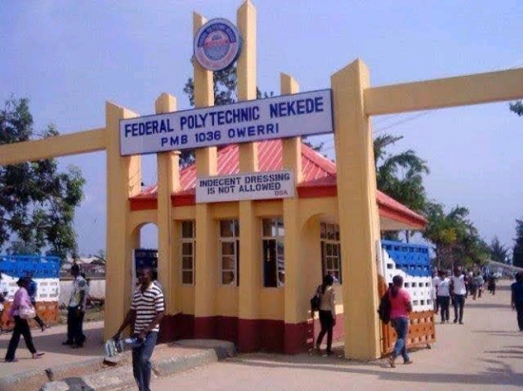 Federal Polytechnic Nekede Sets Project Defence Dates for Final-Year EP Students