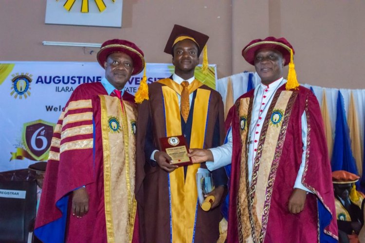 Augustine University Names Iyanuoluwa Loko as 2024 Overall Best Graduating Student