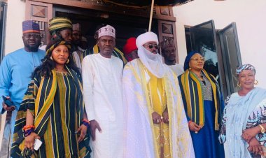 Ejeh of Ankpa Welcomes ACReSAL Team, Calls for Road Extension to Al-Bayan University