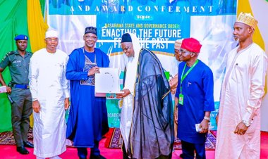 Gov Sule Receives Award of Excellence from ASUP, (IMAP Chapter) for Contributions to Polytechnic Development