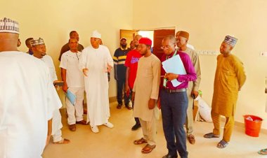 Isa Mustapha Agwai I Polytechnic Rector Inspects Institution's Readiness for NBTE Accreditation