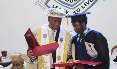 Farid Hammayo Emerges Overall Best Student at Baze University’s 11th Convocation with 3.96 CGPA