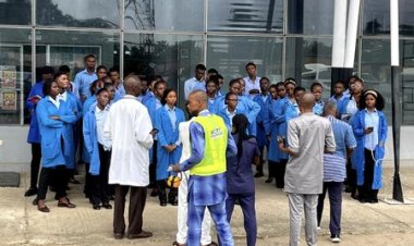 Madonna University Public Health Students Embark on Field Visit to Sam Mbakwe International Cargo Airport, Owerri