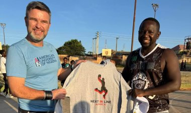 President of American University of Nigeria, DeWayne Frazier, Visits Rebirth Basketball Academy in Jos, Shares Inspiring Words