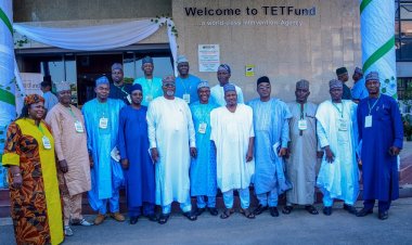 Borno State University Vice-Chancellor Leads Team to TETFUND Strategic Engagement