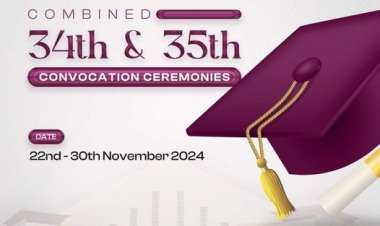 FUTA Set to Host Combined 34th and 35th Convocation Ceremonies