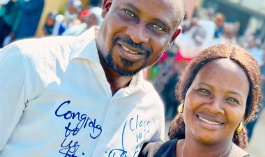 Wife Waits Outside as Husband Writes His Final Exam at Nasarawa State University