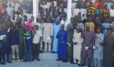 NELFUND MD Visits Borno State Governor and Vice-Chancellor to Strengthen Collaboration