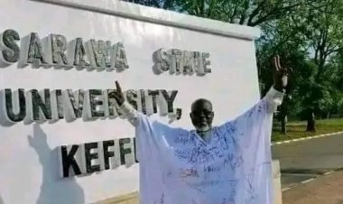 Mr. Kigbu Tanko John Defies Age to Graduate with Bachelor's degree from Nasarawa State University, Keffi