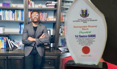 Prof. Oluwatosin Ogundare FUTA Alumnus Making Global Impact in Academia and Industry