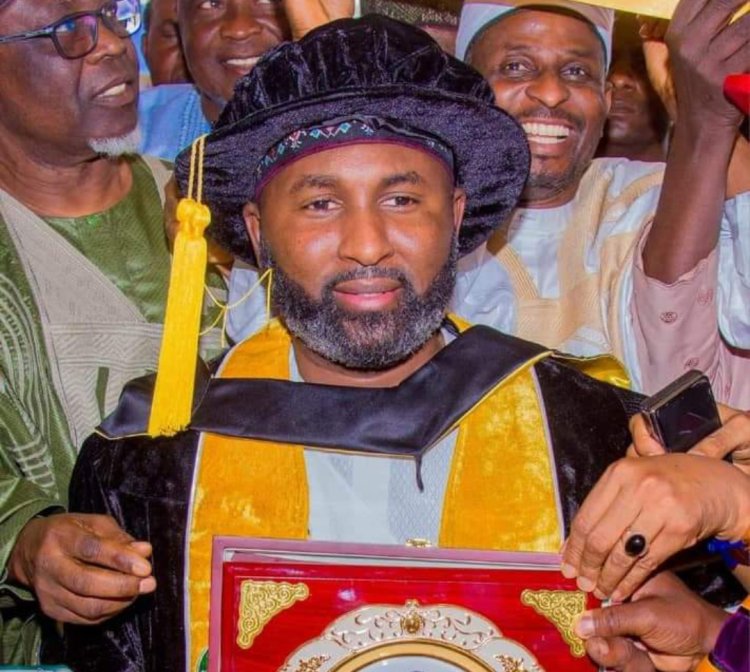 Federal University Dutsin-Ma Confers Honorary Doctorate Degree on Dr. Eng. Abubakar Kabir Bichi for Exemplary Leadership