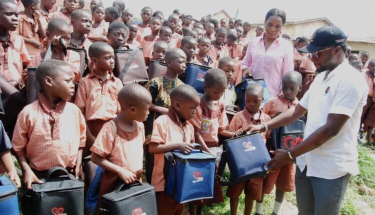 Kushcare Foundation Donates Lunch Bags, School Sandals to Ibadan Primary School Pupils