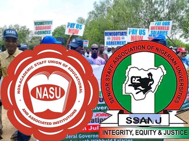 NASU, SSANU Suspend Strike After Federal Government Agrees to Settle Withheld Salaries