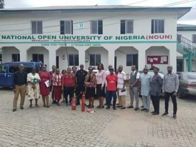 National Open University of Nigeria Owerri Study Centre Conducts Fire Safety Training for Staff