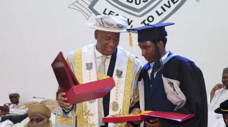 Farid Hammayo Emerges Overall Best Student at Baze University’s 11th Convocation with 3.96 CGPA