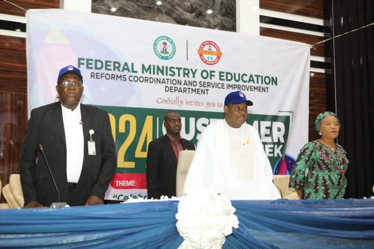 Federal Ministry of Education Marks 2024 Customer Service Week with Awards for Excellence