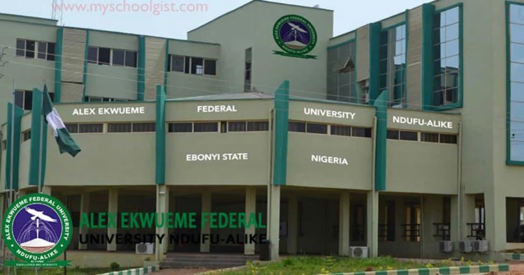 Alex Ekwueme Federal University Releases Admission List for 2024/2025 Academic Session