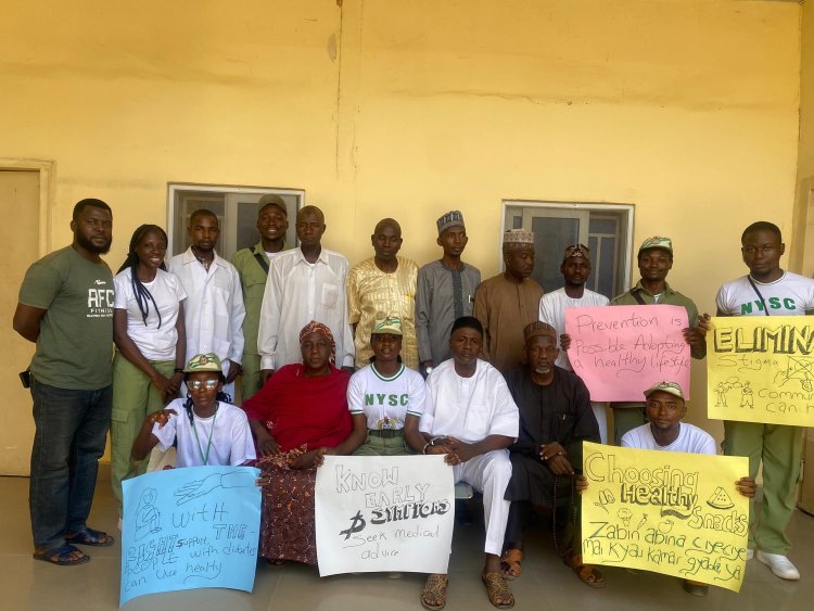 NYSC Corps Member Leads Diabetes Awareness Initiative at FCE Yola