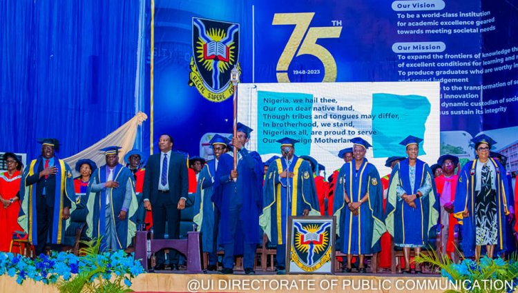 University of Ibadan (UI) VC Urges Graduands to Champion National Development at 2024 Convocation Ceremony