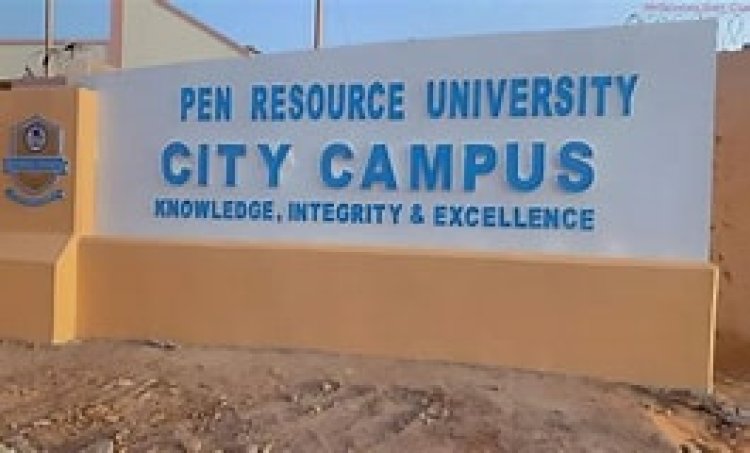 Pen Resource University Gombe Opens Admissions for 2024/2025 Session Across Multiple Faculties