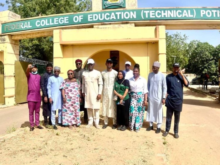 NELFUND Sensitization Crew Engages Federal College of Education (Technical) Potiskum